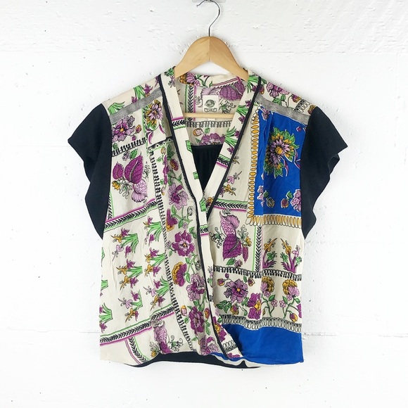 Tiny Tops - Vintage Floral Top